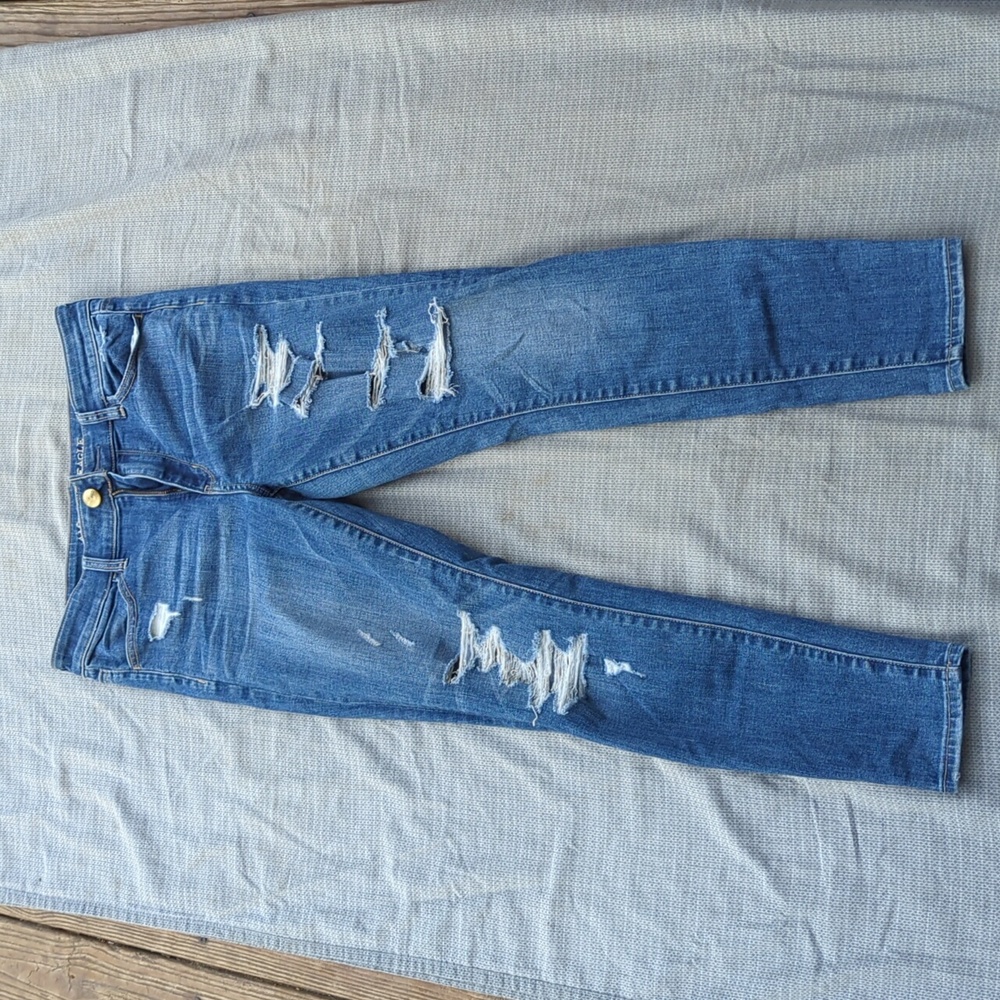 High rise jegging